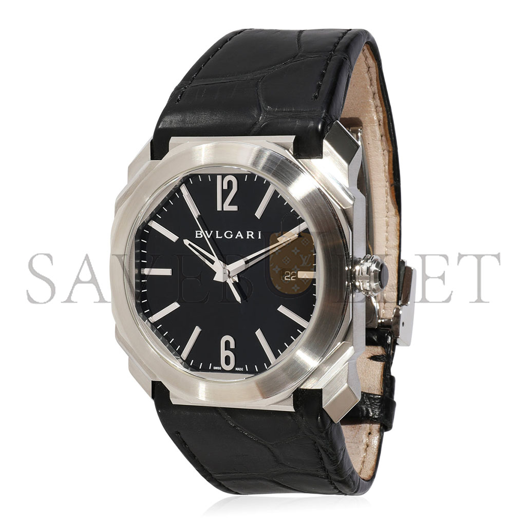 BVLGARI OCTO SOLOTEMPO BGO 41 MM MENS WATCH IN STAINLESS STEEL 101964